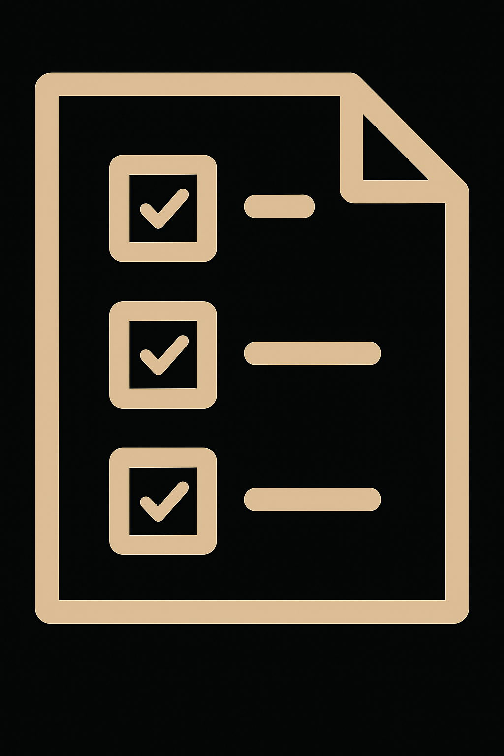 Governance checklist