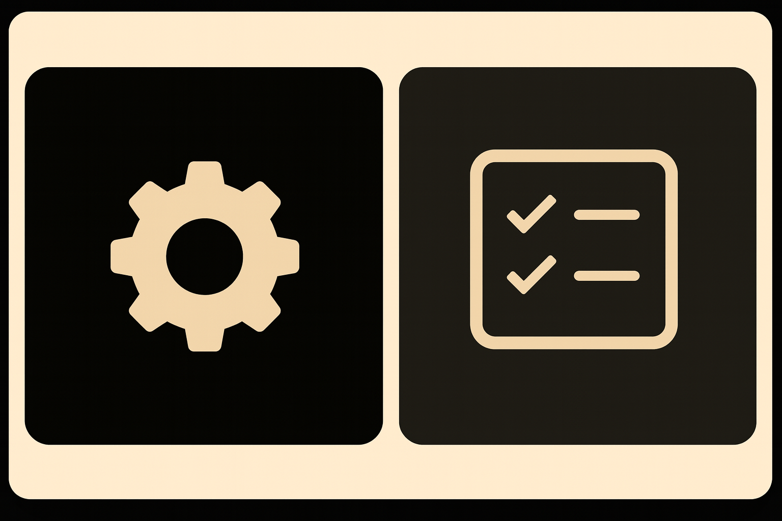 Dual perspectives diagram
